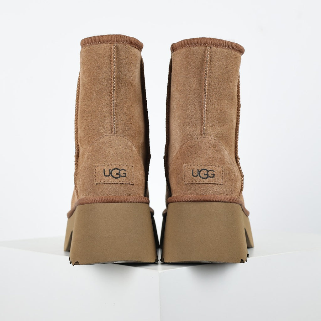 UGG Women's 5cm Platform Short Boots - Chestnut - view 8