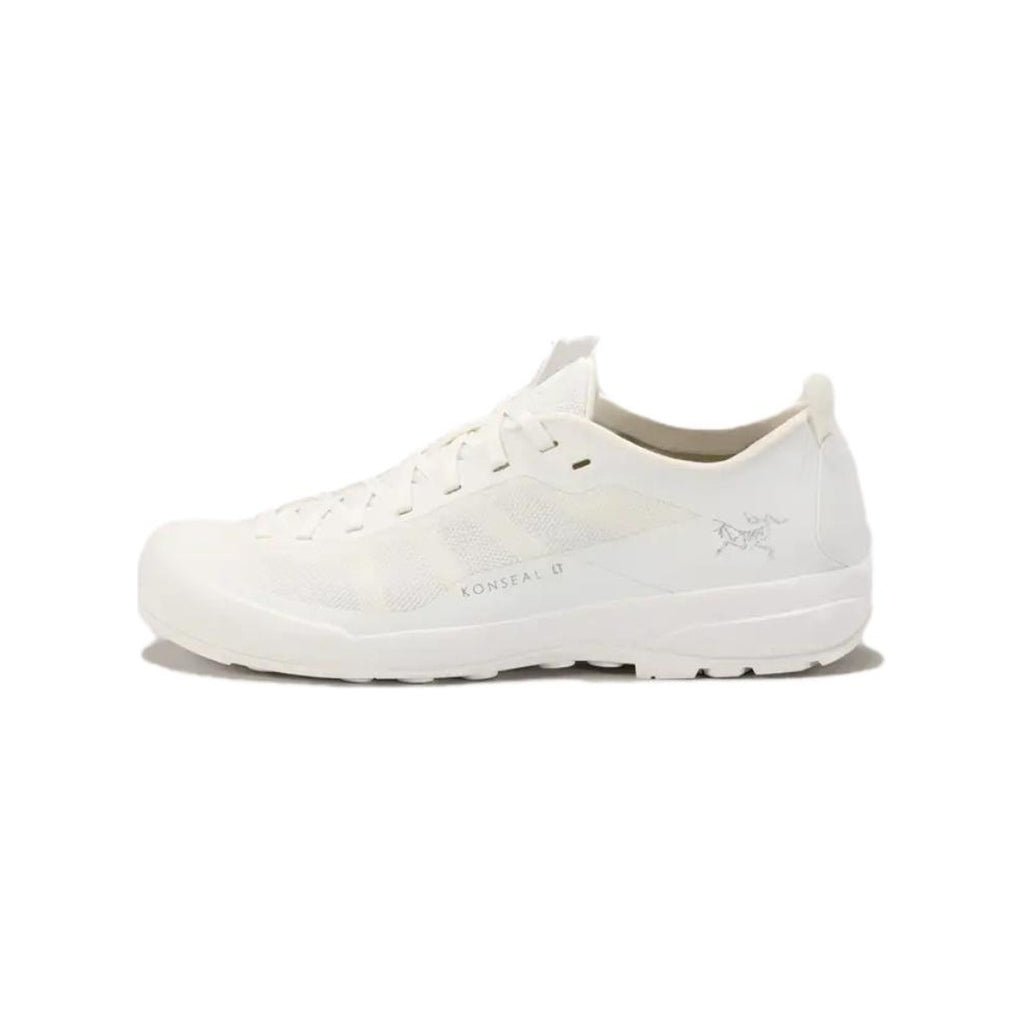 Arc'teryx Konseal LT Unisex Approach Shoes – Polar White (All-White Tonal)