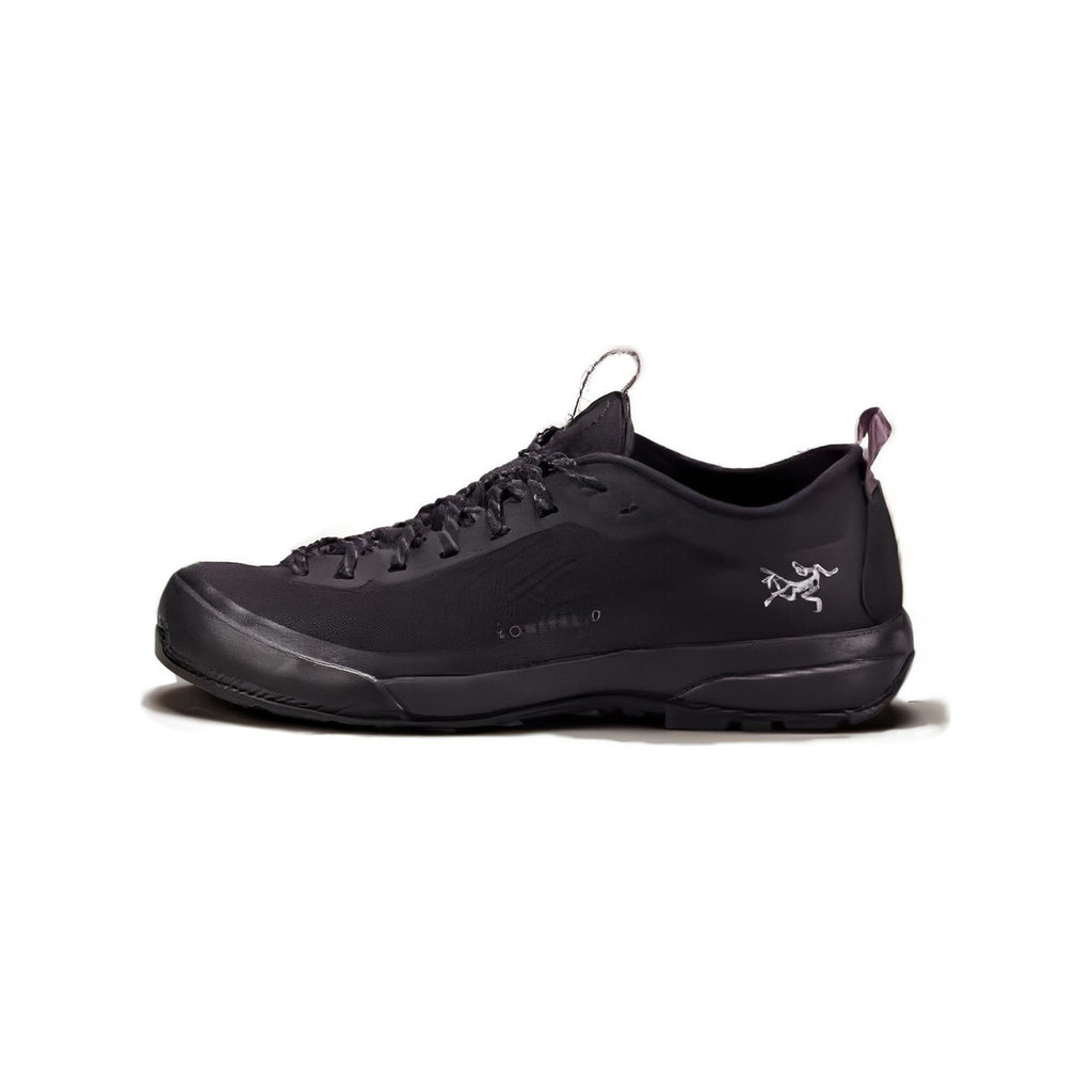 Arc'teryx Konseal LT Unisex Approach Shoes – Black (Tonal Black / Silver Bird Logo)
