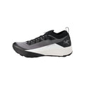Arc'teryx Vertex Speed Low Men's Trail Running Shoes – Black/Grey/White (Stripe Knit Upper / White Midsole)