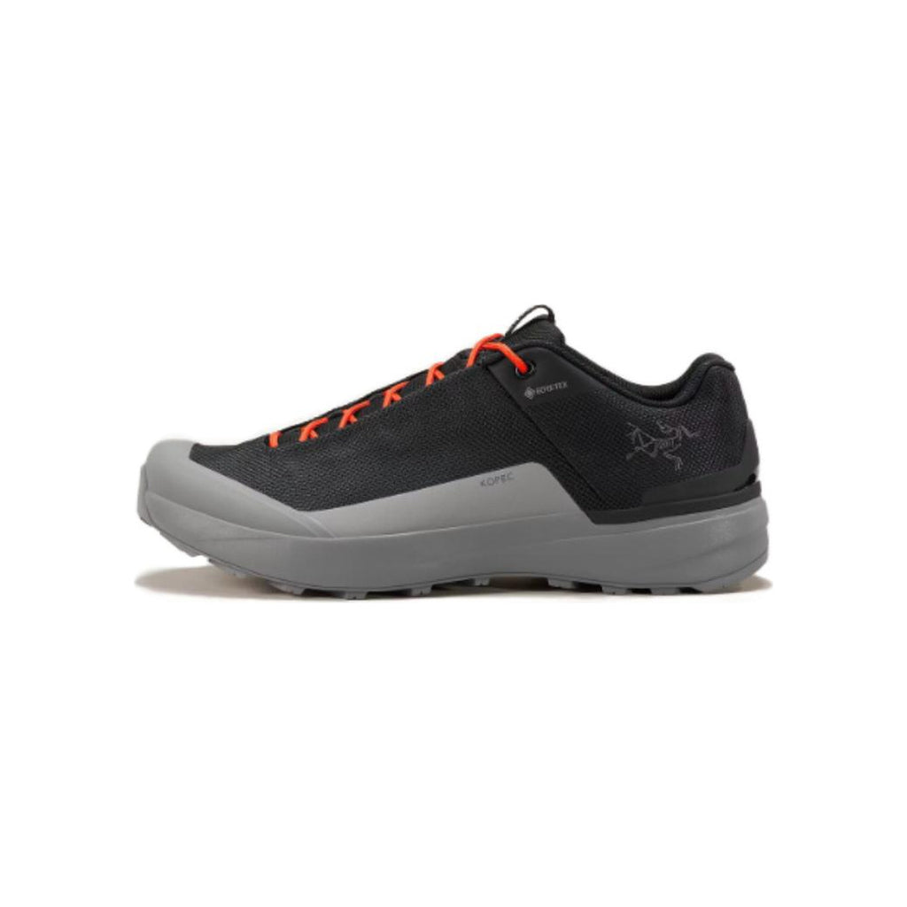 Arc'teryx Kopec GTX Men's Waterproof Low Hiking Shoes – Black/Infrared