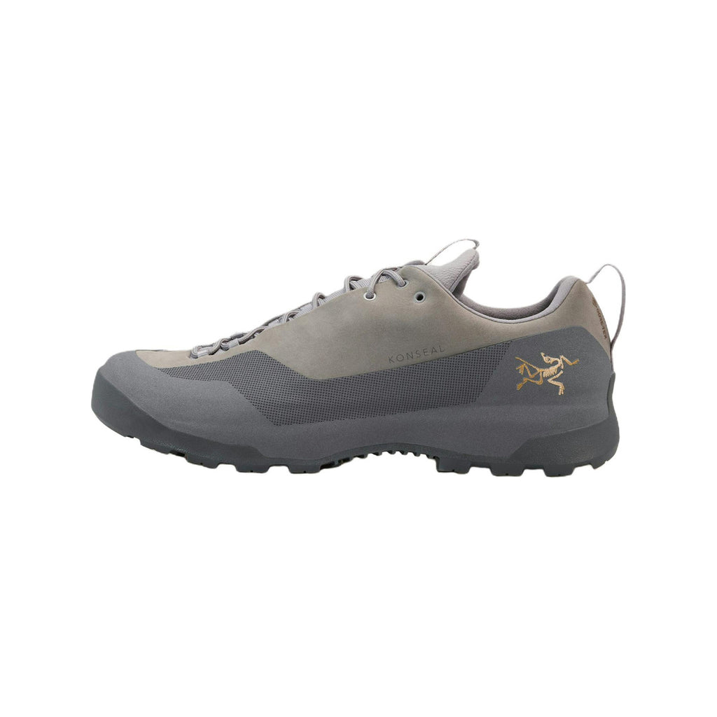 Arc'teryx Konseal GTX Men's Waterproof Approach Shoes – Foil Grey/Slate (GORE-TEX / Gold Bird Logo)