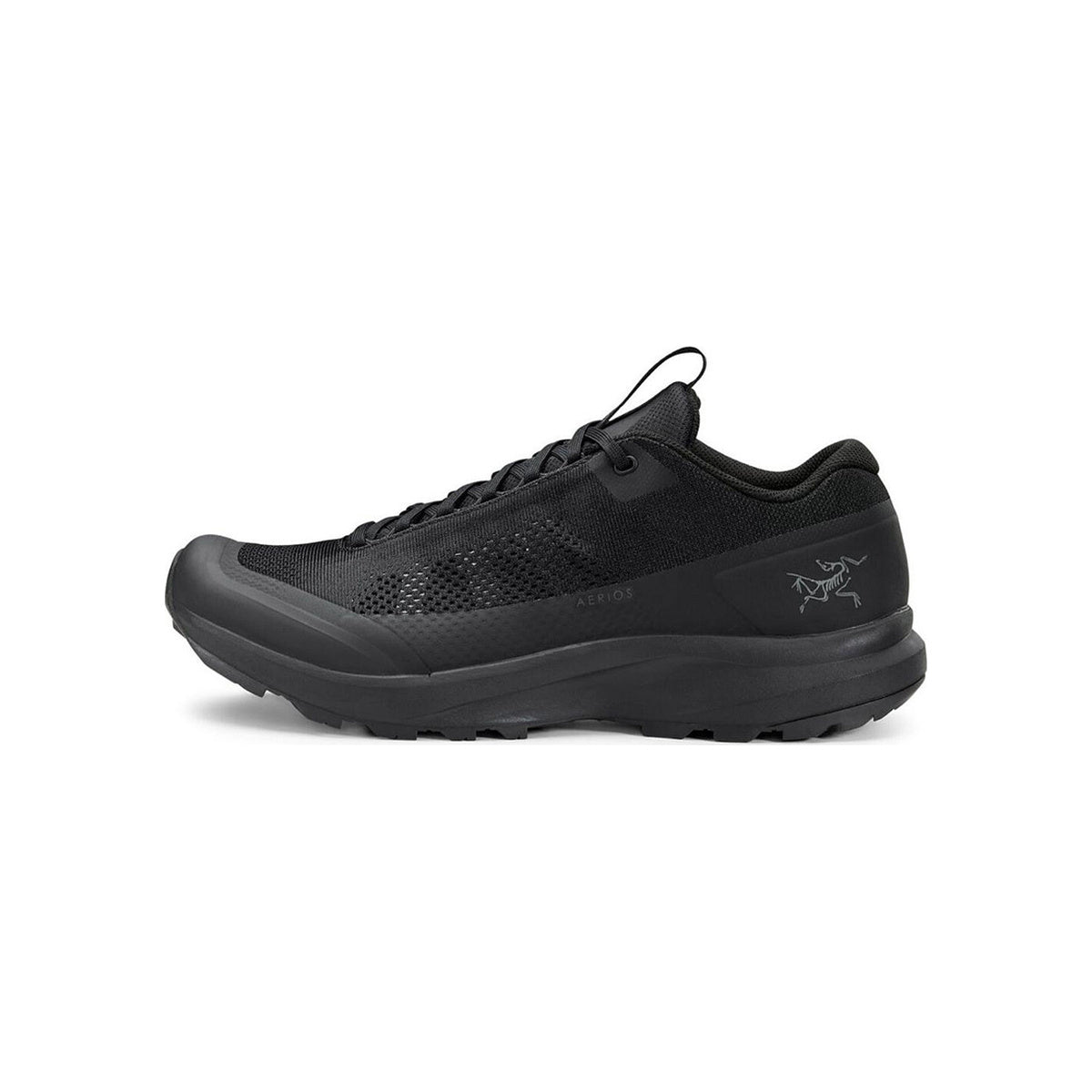 Arc'teryx Aerios Men's Low-Top Hiking Shoes – Black/Black (Triple Black)