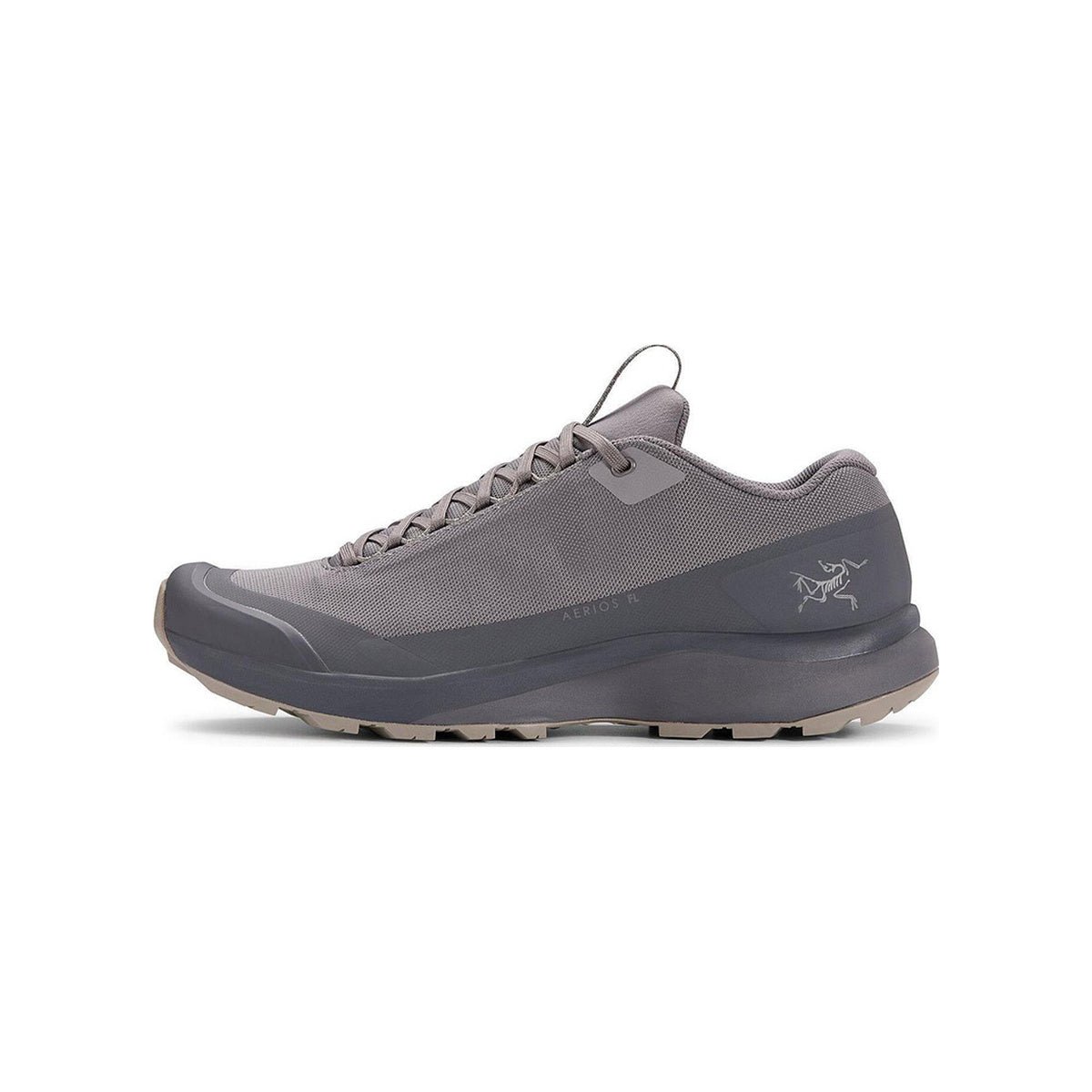 Arc'teryx Aerios FL 2 Men's Lightweight Hiking Shoes – Forage/Slate (Warm Grey/Dark Blue-Grey)