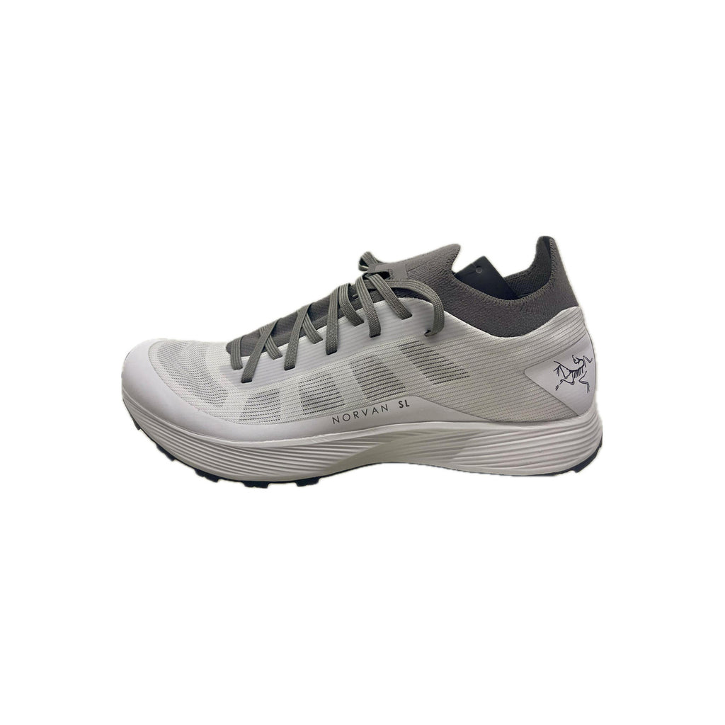 Arc'teryx Norvan SL 3 Men's Ultralight Trail Running Shoes – White/Stealth Grey