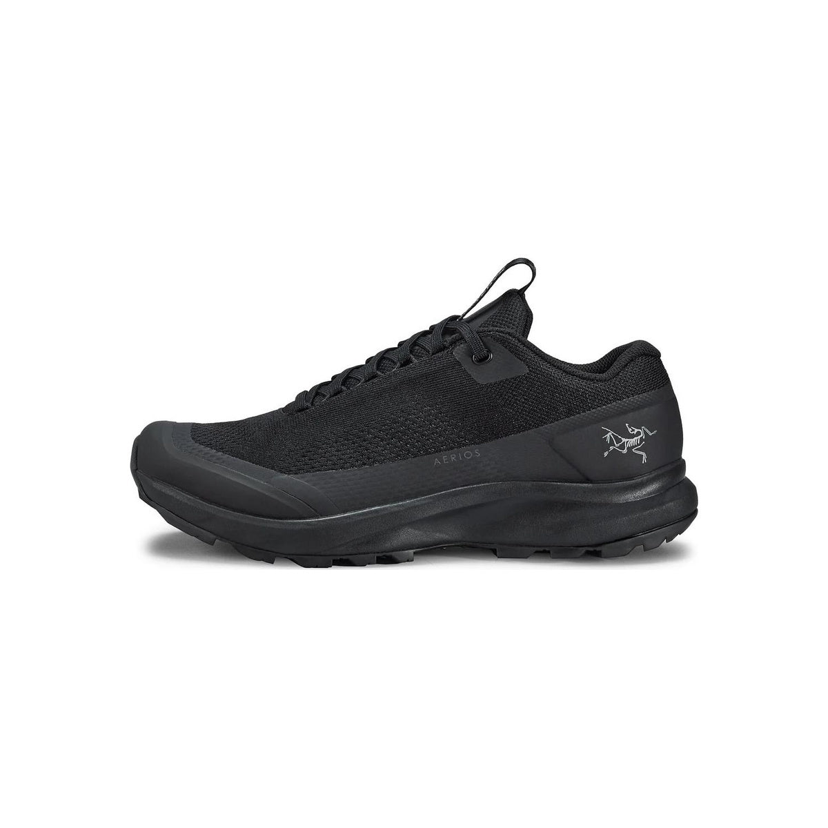 Arc'teryx Aerios FL Unisex Low-Top Trail Hiking Shoes – Black/Black