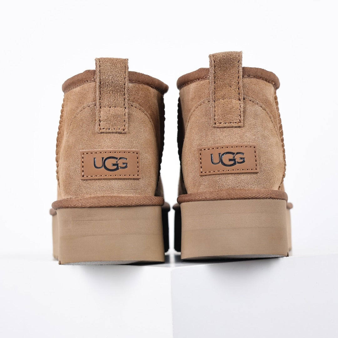 UGG Unisex Seasonal 3cm Platform Short Boots - Style 215587842 - view 8