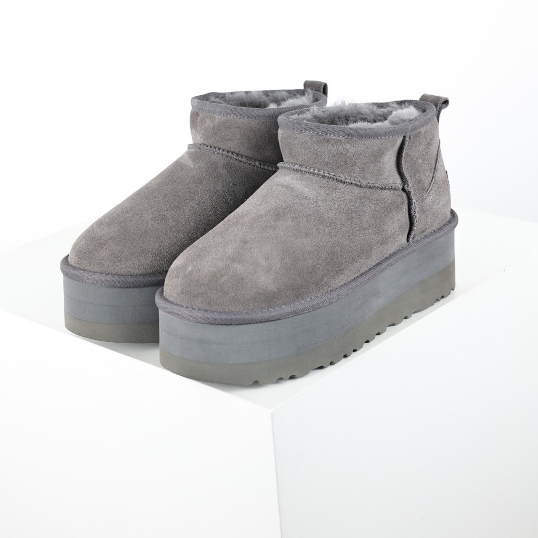 UGG Unisex Seasonal 5cm Platform Short Boots - Style 215588262 - view 2