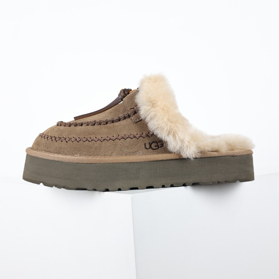 UGG Women's Seasonal 3cm Platform Mules & Slippers - Style 235443017 - view 9
