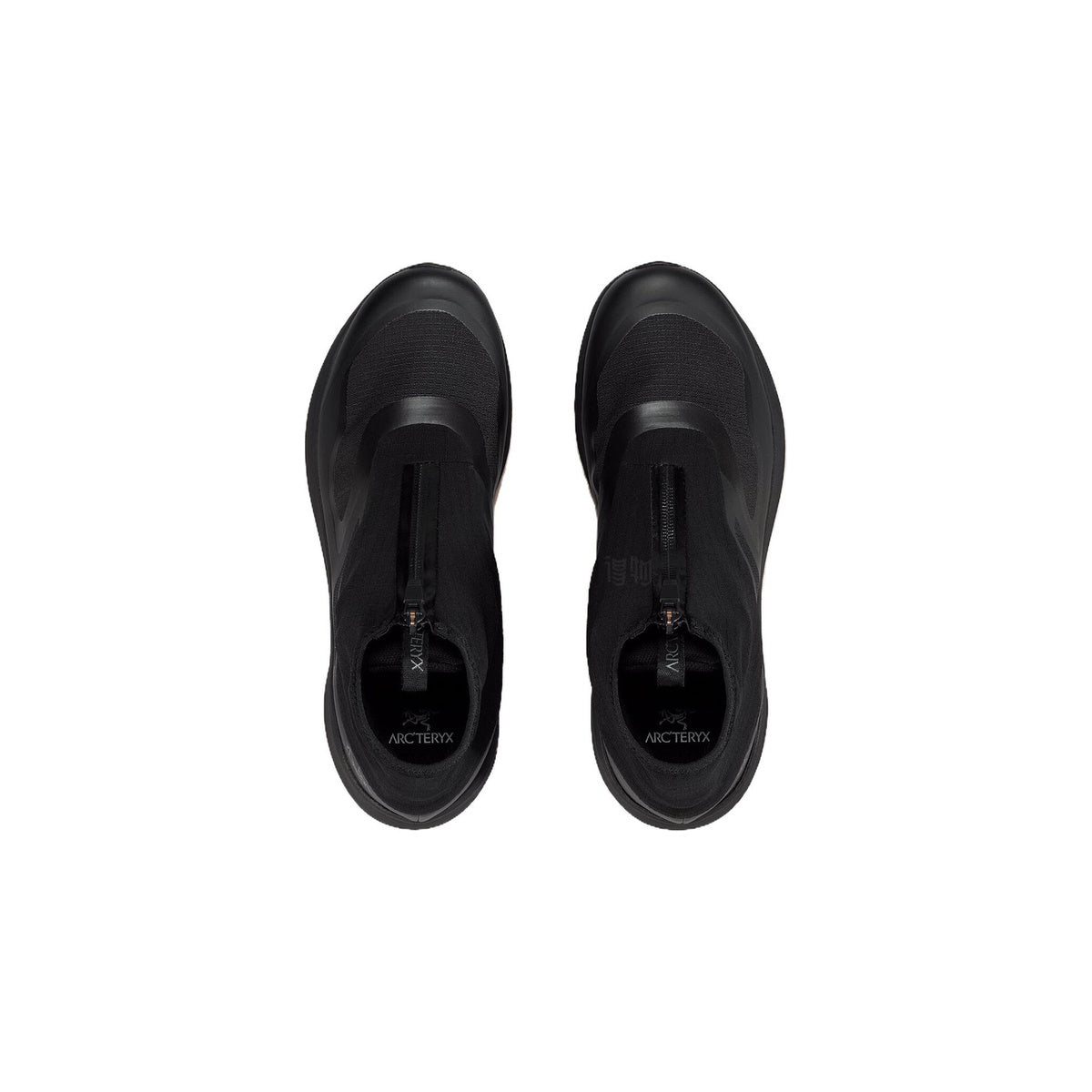 Arc'teryx Norvan Nivalis GTX Men's Waterproof Winter Trail Running Shoes – All-Black (GORE-TEX / Front Zip / No Lace / Snow Trail)