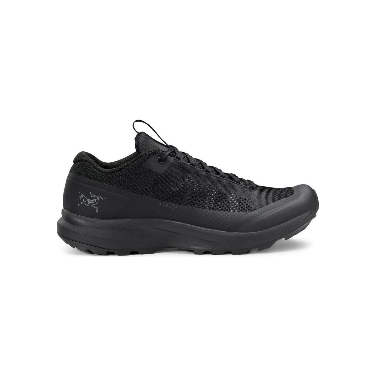 Arc'teryx Aerios Men's Low-Top Hiking Shoes – Black/Black (Triple Black)