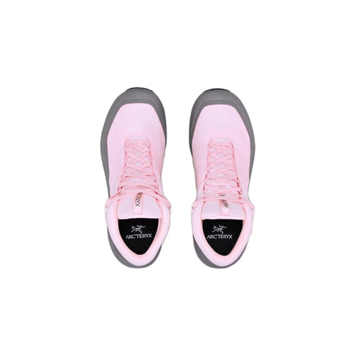 Arc'teryx Aerios FL 2 GTX Women's Waterproof Mid-Cut Lightweight Hiking Shoes – Pink/Grey (GORE-TEX / White Bird)
