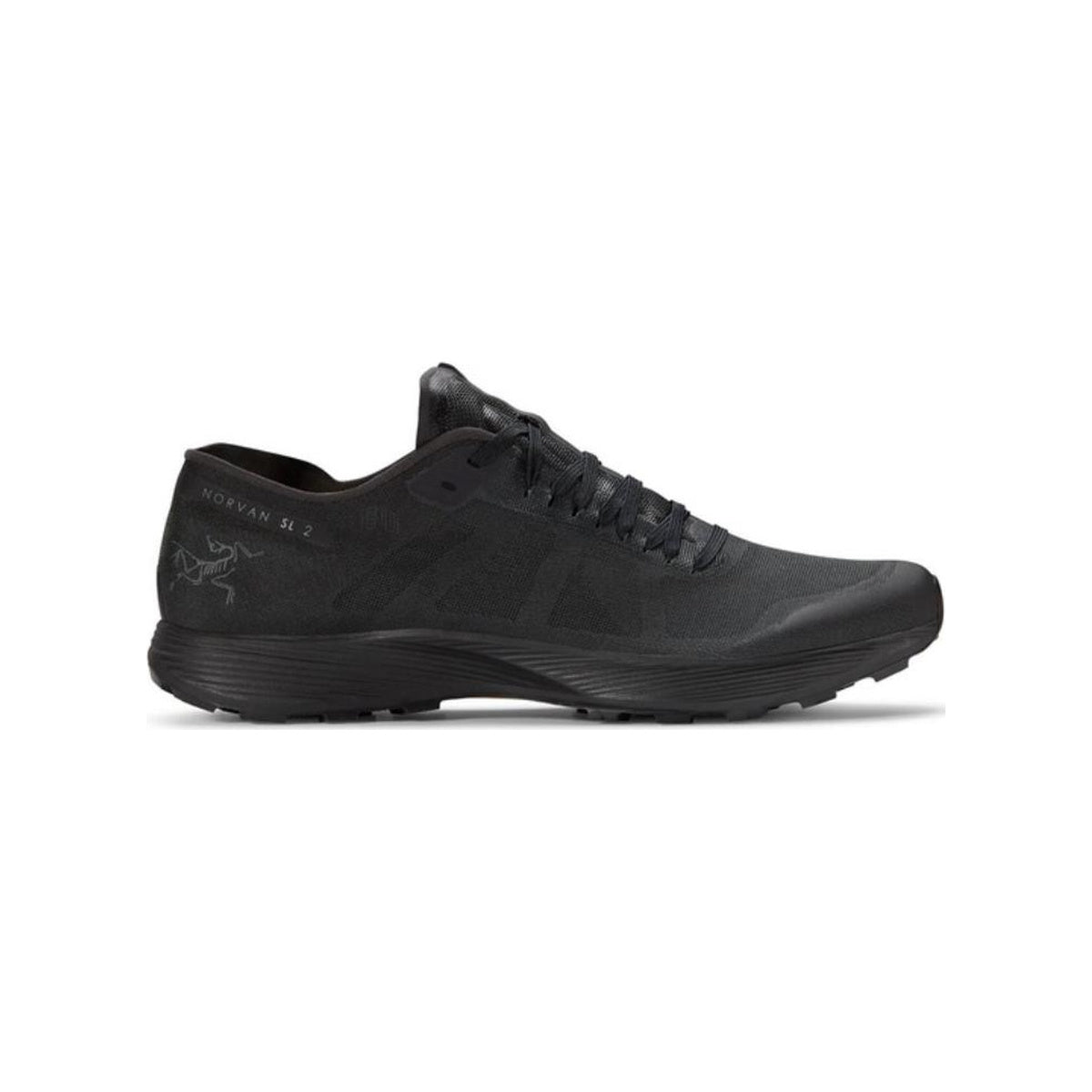 Arc'teryx Norvan SL 2 Men's Ultralight Trail Running Shoes – All-Black Tonal (Super Light / Race Ready)