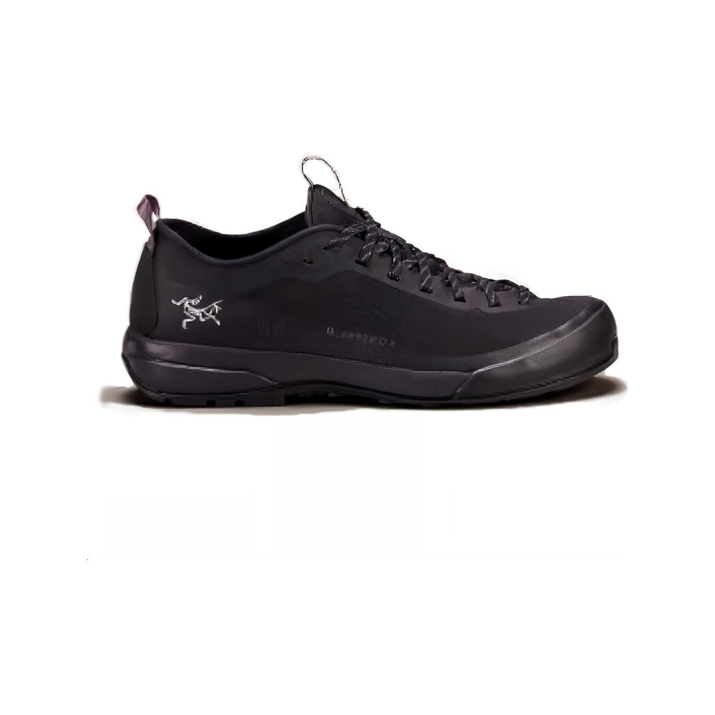 Arc'teryx Konseal LT Unisex Approach Shoes – Black (Tonal Black / Silver Bird Logo)