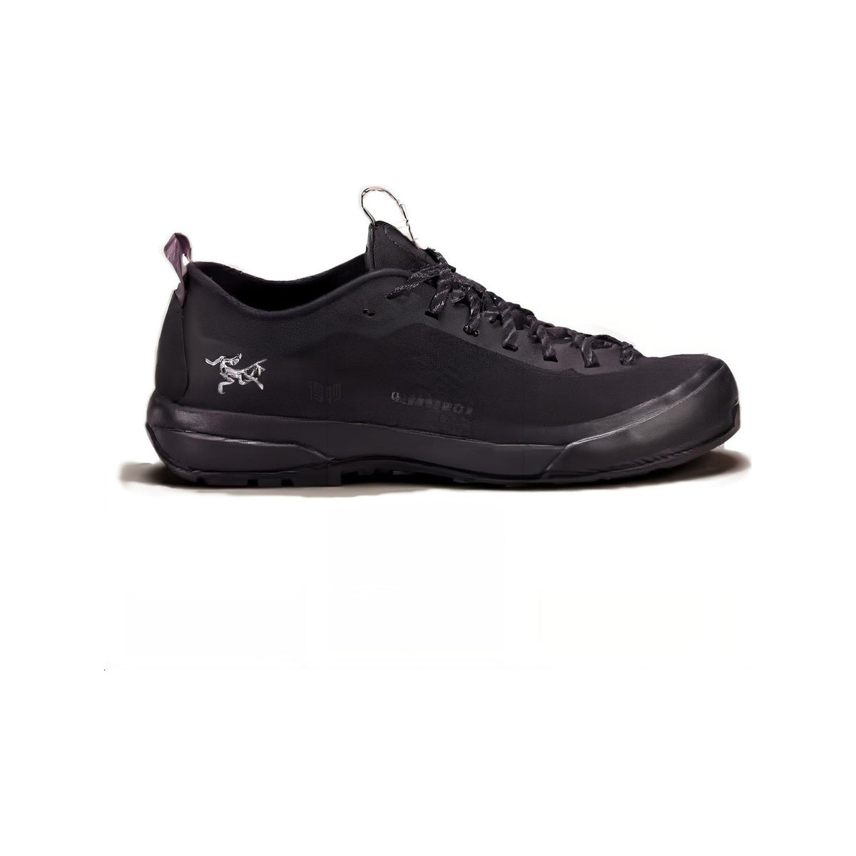 Arc'teryx Konseal LT Unisex Approach Shoes – Black (Tonal Black / Silver Bird Logo)