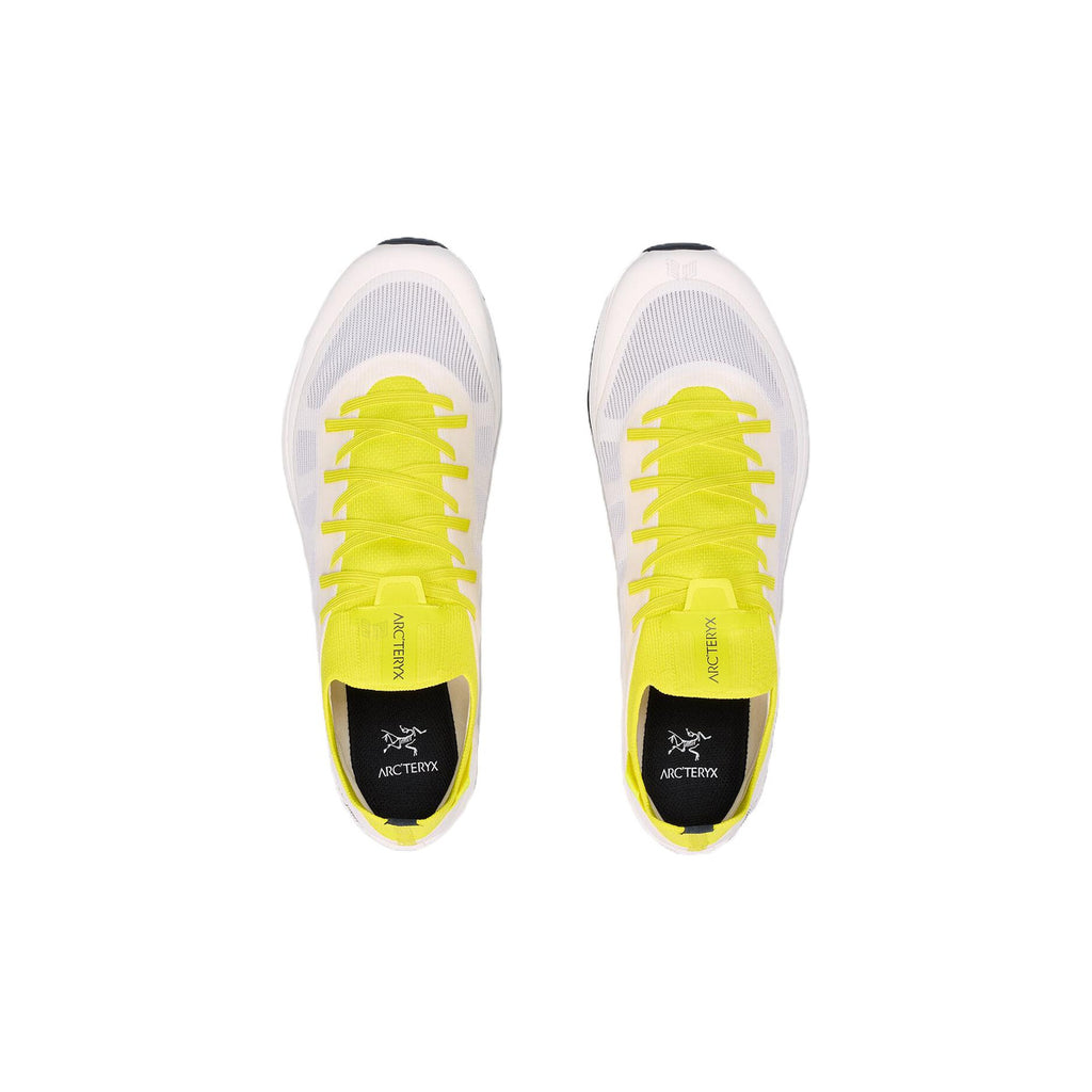 Arc'teryx Norvan SL 3 Men's Ultralight Trail Running Shoes – White/Chartreuse