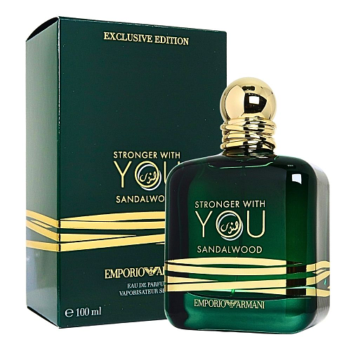 Emporio Armani Stronger With You Sandalwood Eau de Parfum – 100ml
