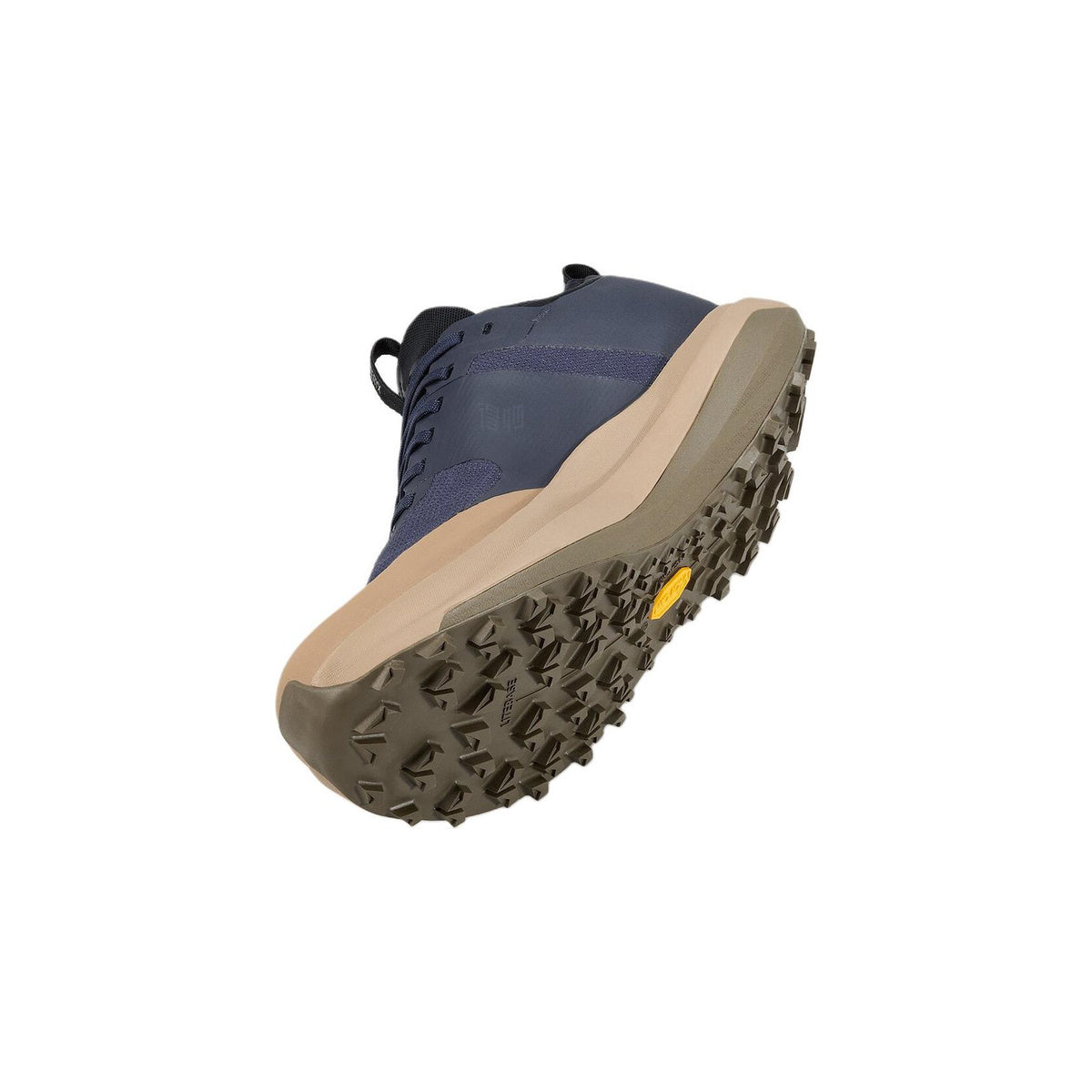 Arc'teryx Sylan Men's Long-Distance Trail Running Shoes – Black Sapphire/Silt (Navy/Tan)