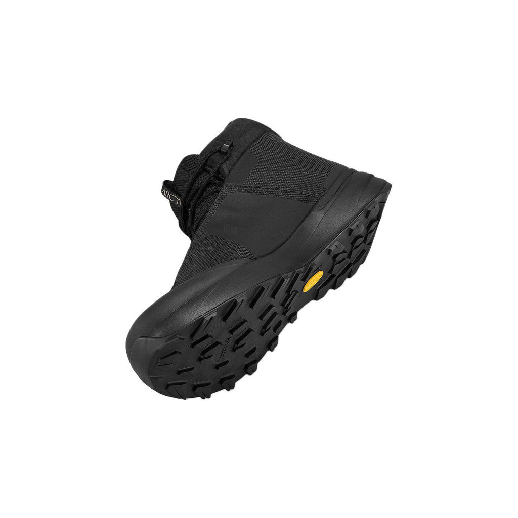 Arc'teryx Kopec GTX Men's Waterproof Mid-Cut Urban Outdoor Hiking Shoes – Black/Champagne Gold (GORE-TEX / Hex Mesh / Gold Bird)