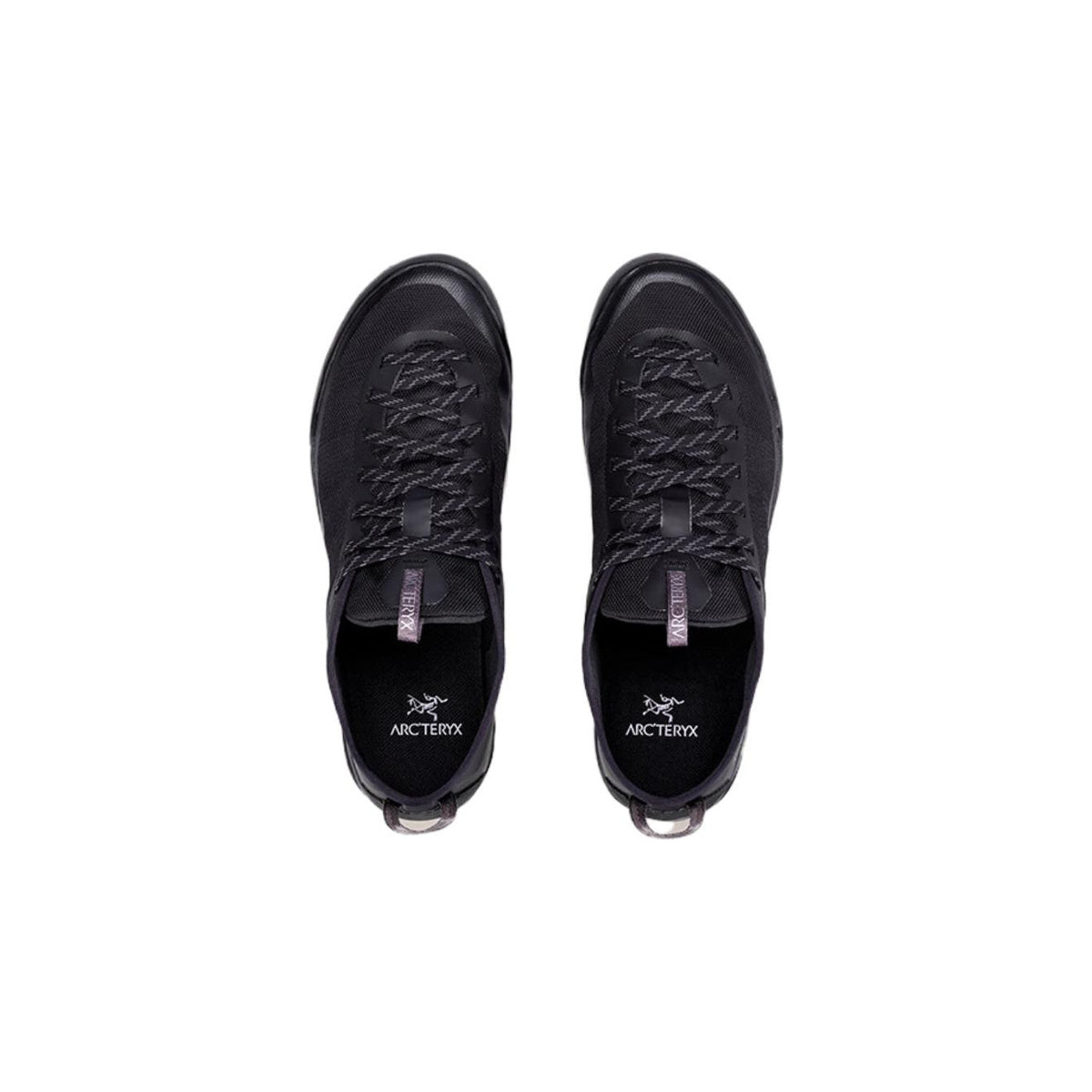 Arc'teryx Konseal LT Unisex Approach Shoes – Black (Tonal Black / Silver Bird Logo)