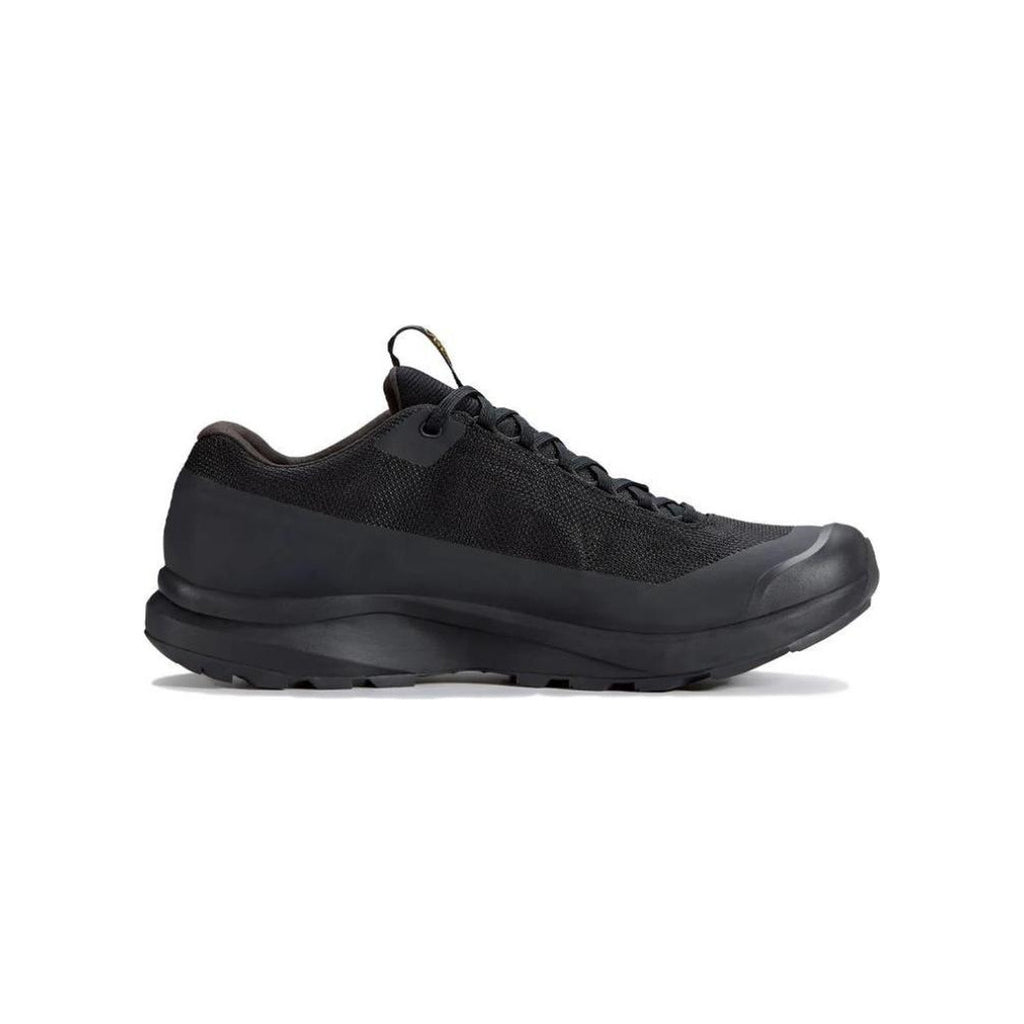 Arc'teryx Aerios R GTX Unisex Waterproof Low-Top Hiking Shoes – Black/Black (Gold Logo)
