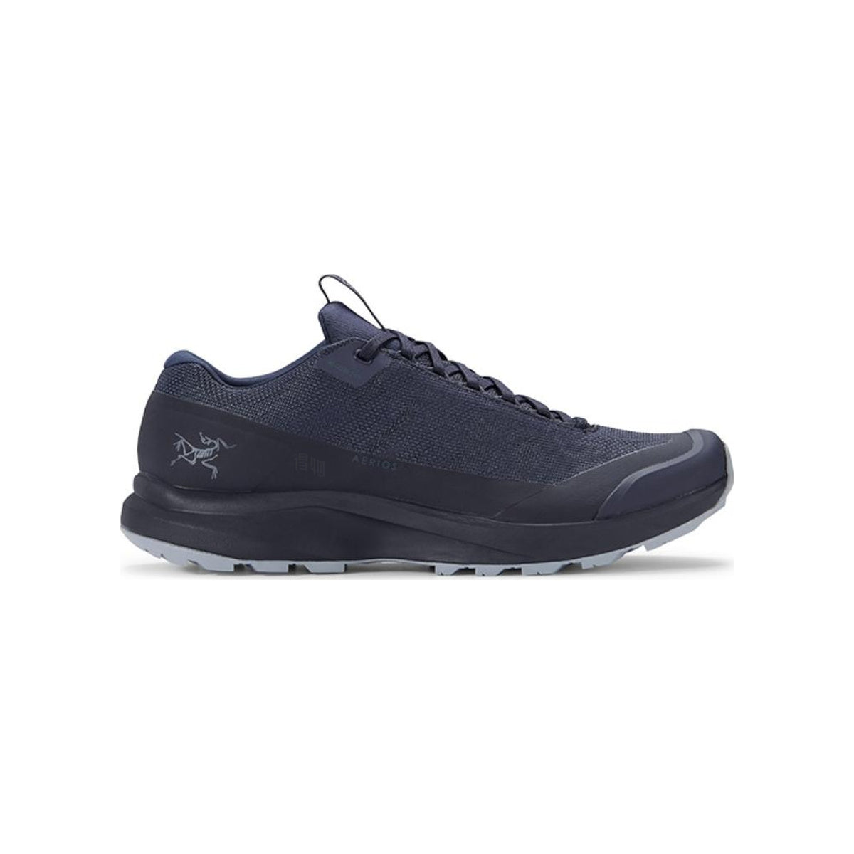 Arc'teryx Aerios FL GORE-TEX Men's Waterproof Hiking Shoes – Black Sapphire/Frost (Deep Navy/Grey-Blue)