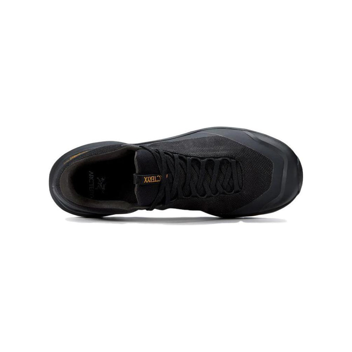 Arc'teryx Aerios R GTX Unisex Waterproof Low-Top Hiking Shoes – Black/Black (Gold Logo)
