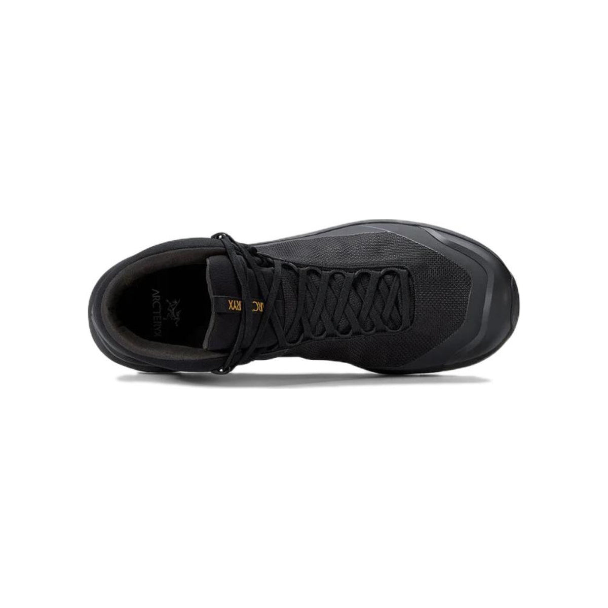 Arc'teryx Aerios FL 2 Mid GTX Men's Waterproof Mid-Cut Hiking Shoes – Black/Olive Gold (GORE-TEX / Gold Bird)