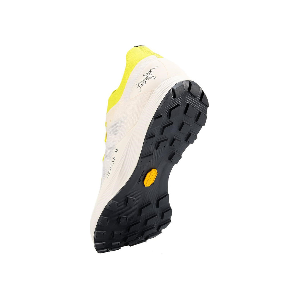 Arc'teryx Norvan SL 3 Men's Ultralight Trail Running Shoes – White/Chartreuse