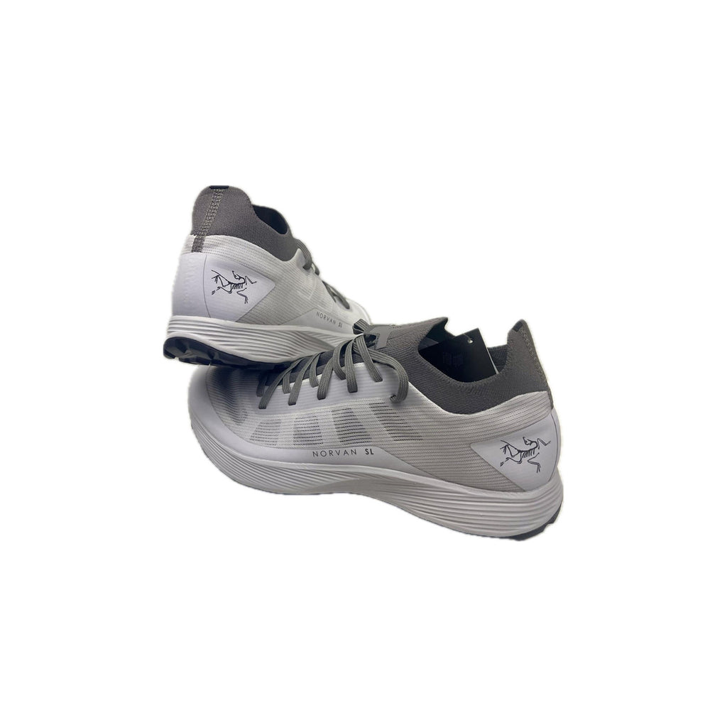 Arc'teryx Norvan SL 3 Men's Ultralight Trail Running Shoes – White/Stealth Grey